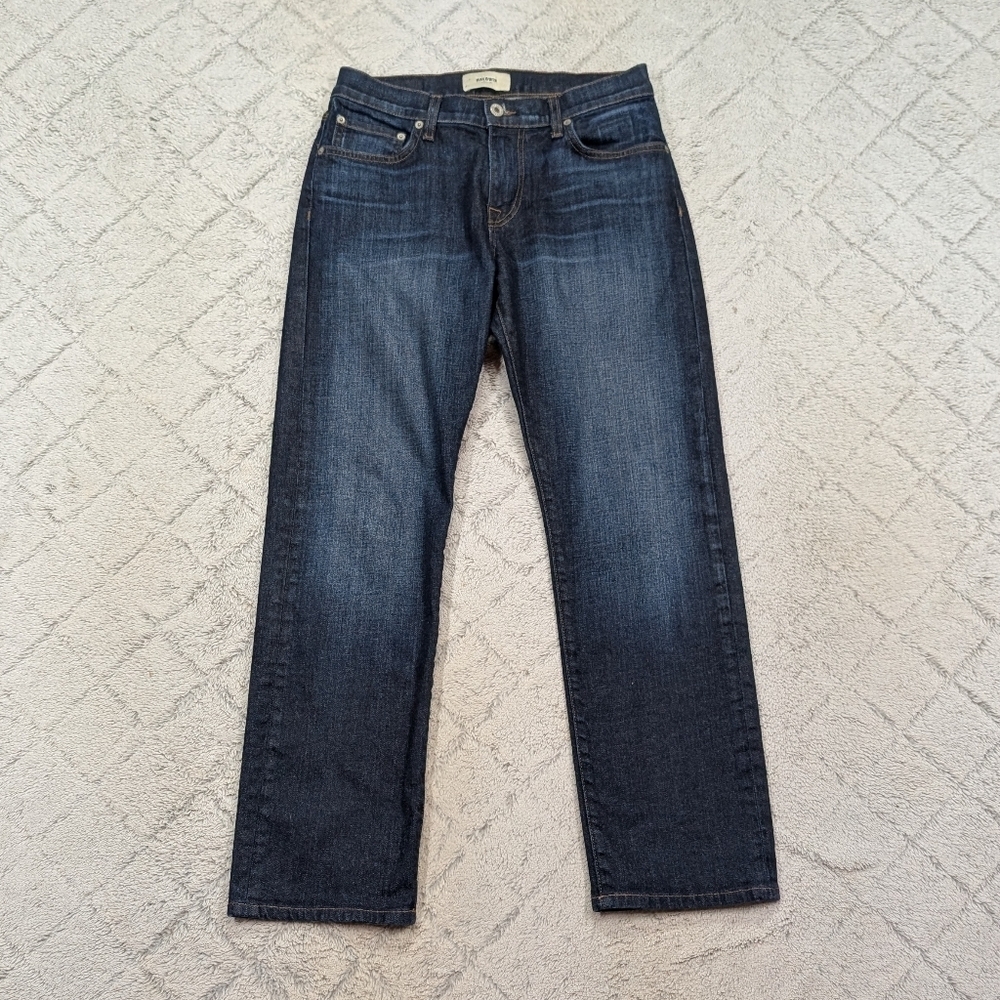 Baldwin Jeans Mens 29x28 Blue Indigo Brennan Modern Straight Kansas City USA